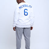 Bullish Mentality LA Dodgers Themed Sweatshirt - White