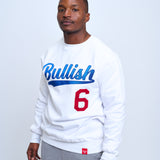 Bullish Mentality LA Dodgers Themed Sweatshirt - White