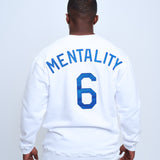 Bullish Mentality LA Dodgers Themed Sweatshirt - White