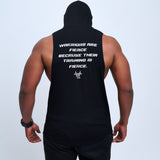 Bullish Mentality Men's Black Sleeveless Training Hoodie