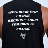 Bullish Mentality Men's Black Sleeveless Training Hoodie