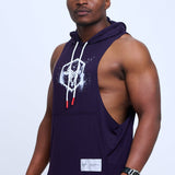Bullish Mentality Men's Sleeveless Training Hoodie
